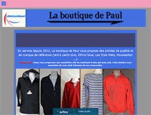 Tablet Screenshot of laboutiquedepaul.com